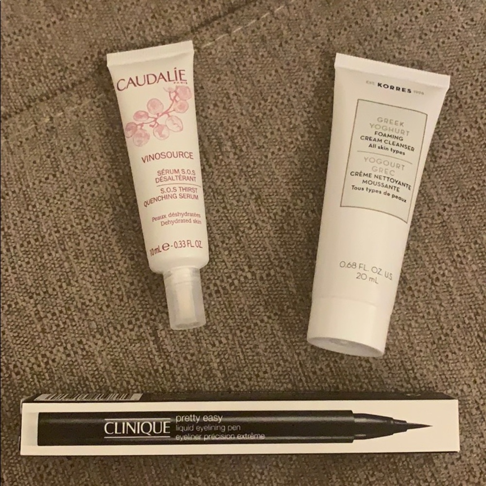 Clinique, Korres, Caudalie Skincare & Makeup